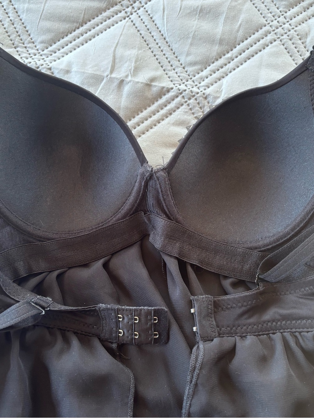 Studded Spikes Sheer gown robe - Picture 4 of 10